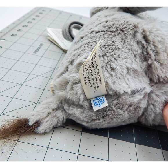 Pottery Barns Kids PBK Baby Soothing Sounds Elephant Plush Gray w/Tags Works - Picture 6 of 13